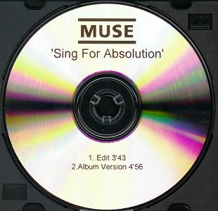 German(?) Sing For Absolution promo CDR